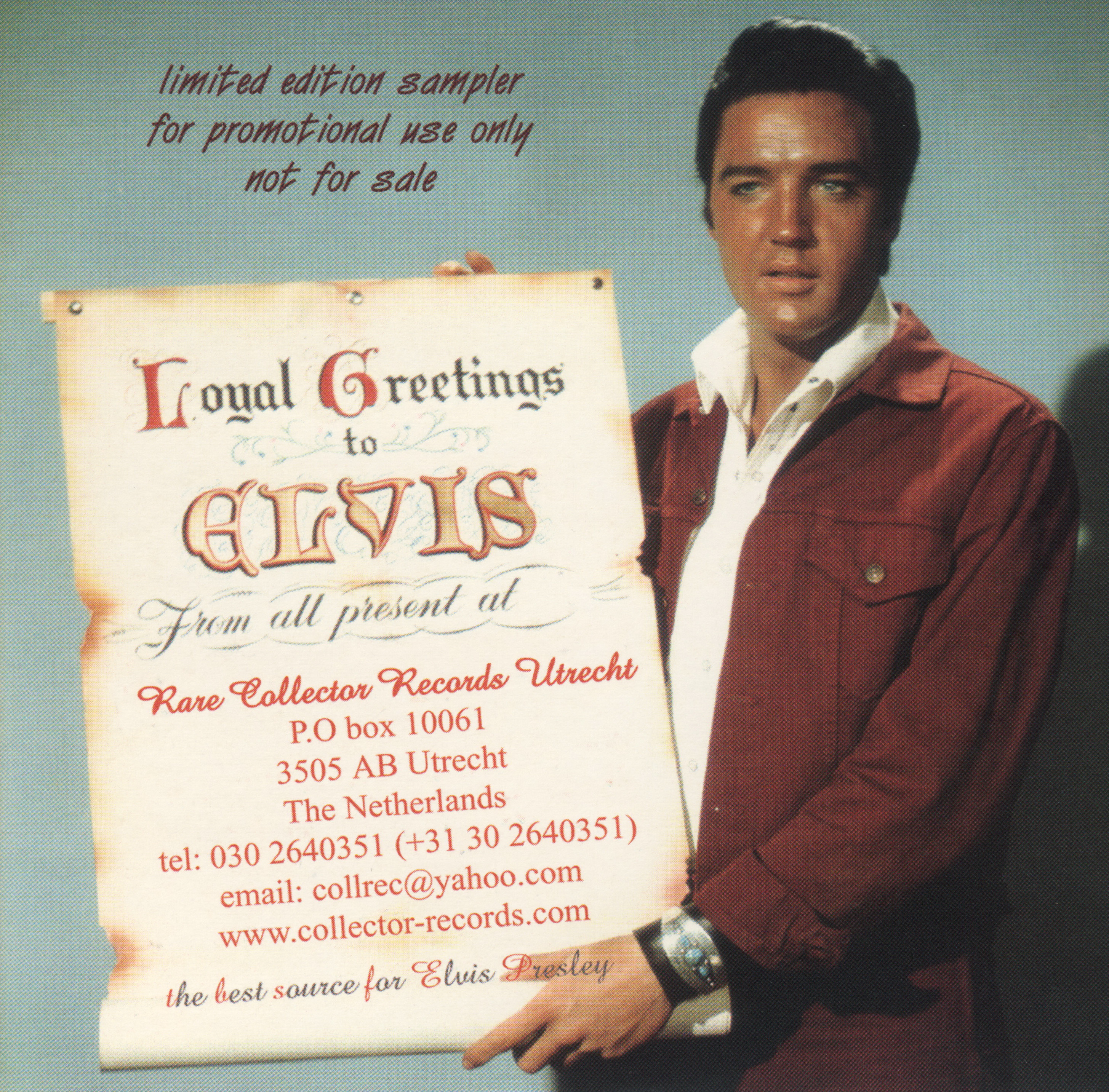 Elvis Presley  Loyal Greetings To Elvis : Front